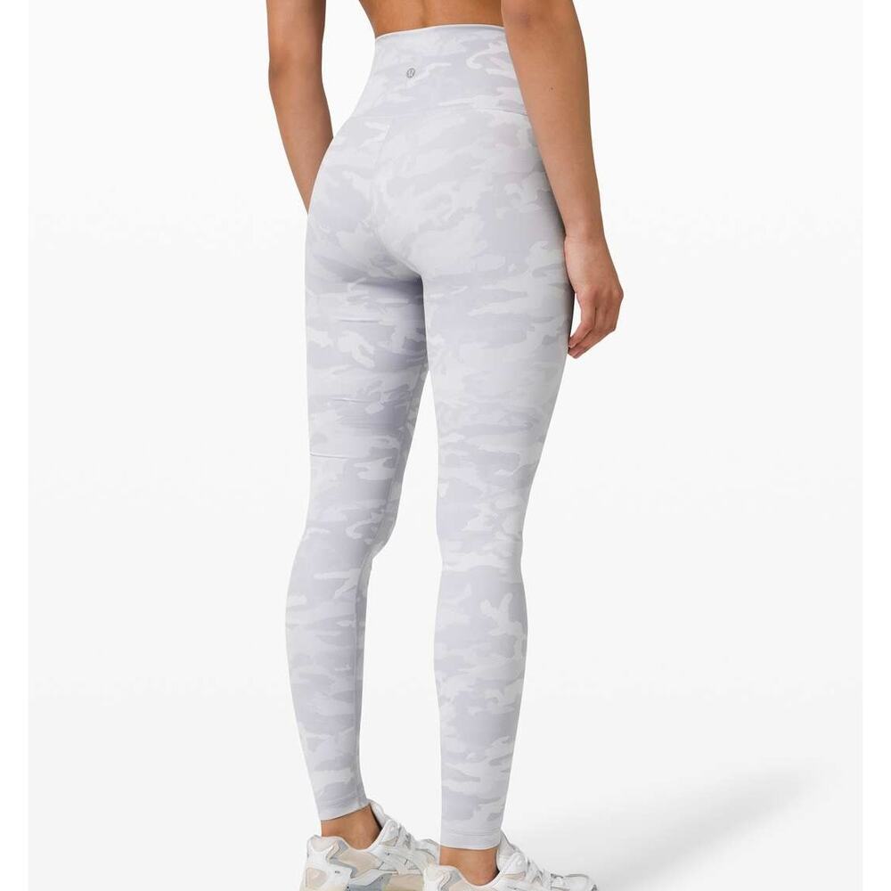 Lululemon Athletica Wunder Under High Rise Camo Luxtreme Leggings 6